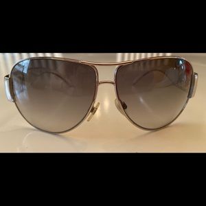 Chanel aviator style sunglasses